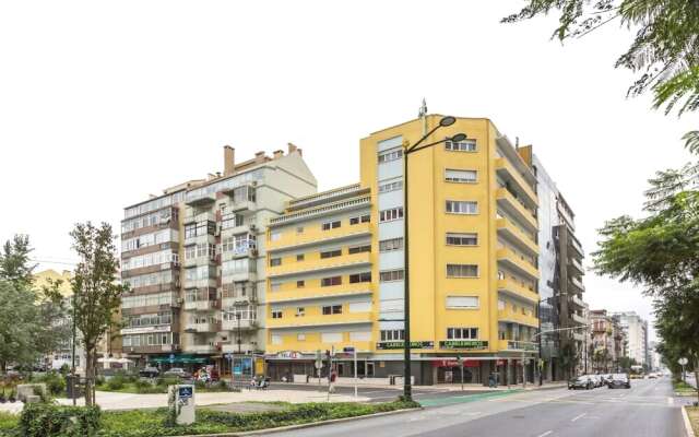 Апартаменты Sweet Inn Apartments - Saldanha Лиссабон вид на фасад