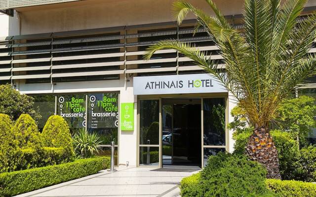 Athinais Hotel вид на фасад