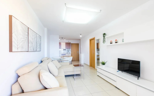 Apartamento La Playa, Primera Línea, Terraza y Vistas al Mar