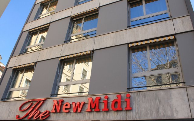 Отель The New Midi Швейцария, Женева - 1 отзыв об отеле, цены и фото номеров - забронировать отель The New Midi онлайн вид на фасад