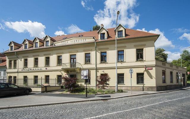 Отель SCHWAIGER Прага вид на фасад