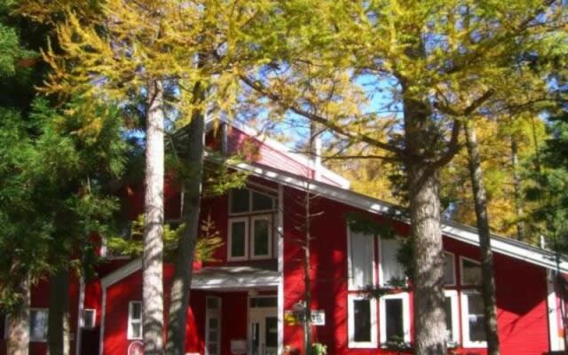 Отель Pension Hayaokidori Хакуба вид на фасад
