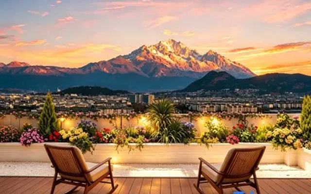 Guiyin Lanshanxu Cloudtop Villa – Smart Snow View (Lijiang Old Town)