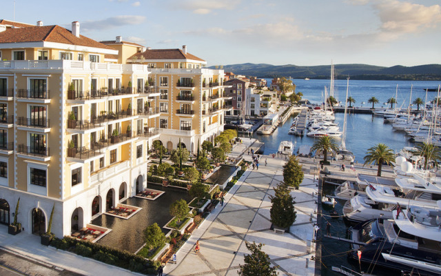 Отель Regent Porto Montenegro балкон