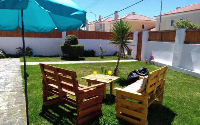 Beach house with garden