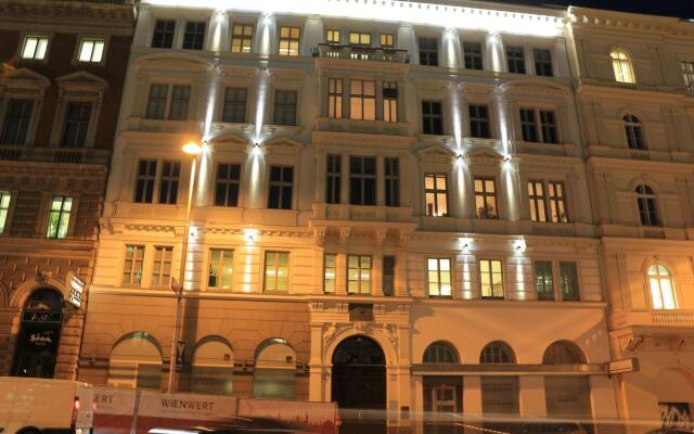 Отель Wienwert Apartments Vienna Австрия, Вена - отзывы, цены и фото номеров - забронировать отель Wienwert Apartments Vienna онлайн вид на фасад