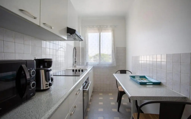 Apartment T2 air-conditioned sea view