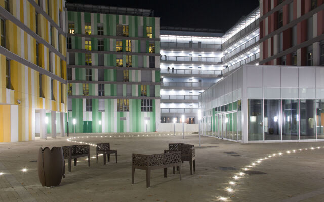 Hotel Campus Sanpaolo вид на фасад
