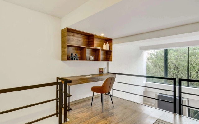 w Deluxe 1BR Duplex w Terrace Near El Virrey