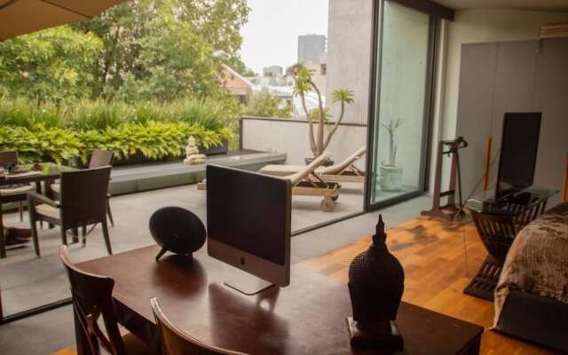 Отель Sophisticated Penthouse Jacuzzi &terrace Мехико
