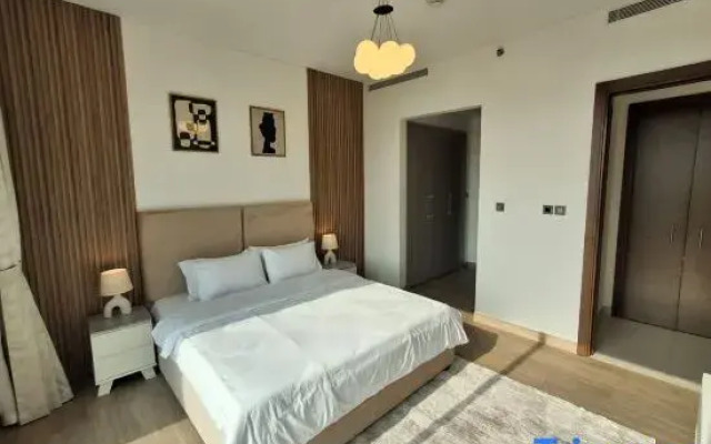 Luxury stay in Sobha Hartland, green building2 1BR