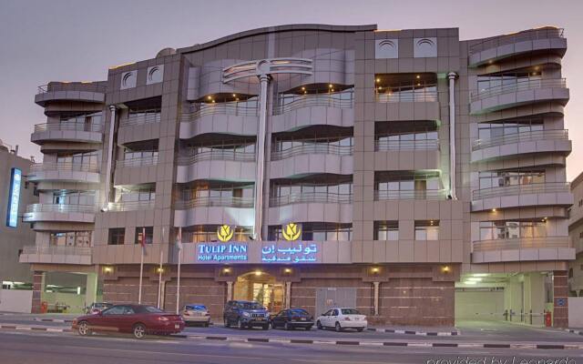 Отель Tulip Inn Al Qusais Dubai Suites вид на фасад