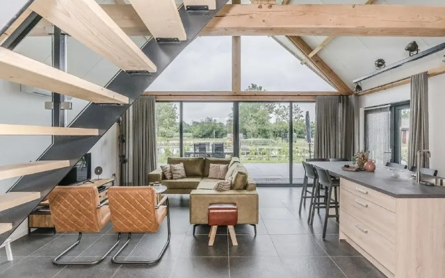 Holiday Home in Netherlands With Pond View