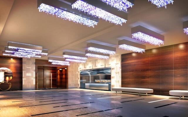Отель Grand Hyatt Abu Dhabi Hotel And Residences Emirates Pearl ОАЭ, Абу-Даби - отзывы, цены и фото номеров - забронировать отель Grand Hyatt Abu Dhabi Hotel And Residences Emirates Pearl онлайн вид на фасад