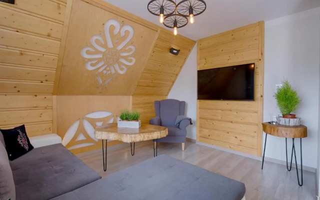 Apartament Góralska Ostoja prywatne wejście widok na Tatry