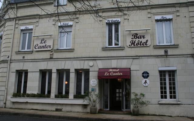 Отель Hôtel Le Canter Сомюр вид на фасад