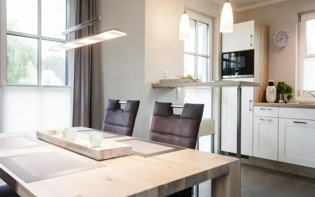 Komfortables Ferienhaus mit Sauna in Fuhlendorf