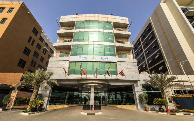 Smana Hotel Al Raffa Дубай вид на фасад