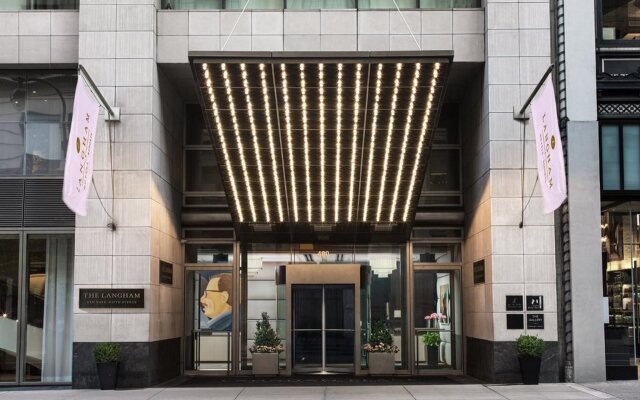 Отель The Langham, New York, Fifth Avenue США, Нью-Йорк - 8 отзывов об отеле, цены и фото номеров - забронировать отель The Langham, New York, Fifth Avenue онлайн вид на фасад
