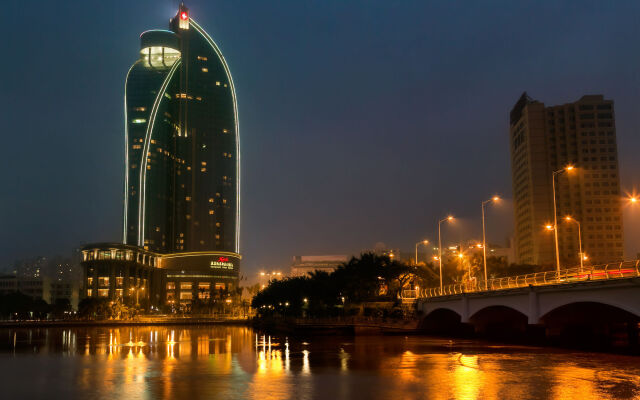 Отель Kempinski Hotel Xiamen Китай, Сямынь - отзывы, цены и фото номеров - забронировать отель Kempinski Hotel Xiamen онлайн вид на фасад