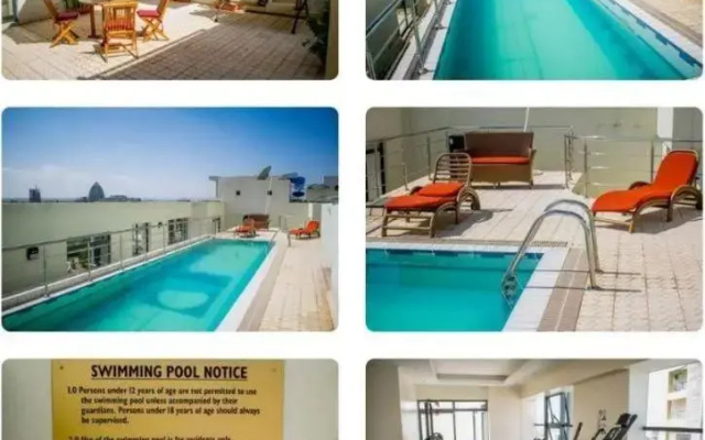 MODERN LIVING 2 BR NEAR YAYA - Gym & Pool