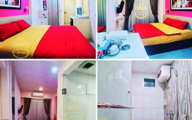 Queen Room Grand Center Point Apartemen