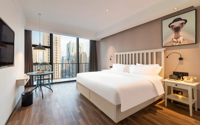 Borrman Hotel Jinan West Station Greenland Central Plaza Exhibition Center