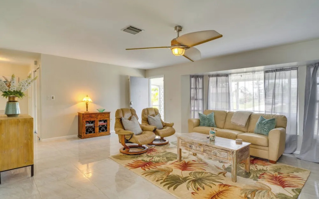Heated Pool: Canal-front Rotonda West Retreat