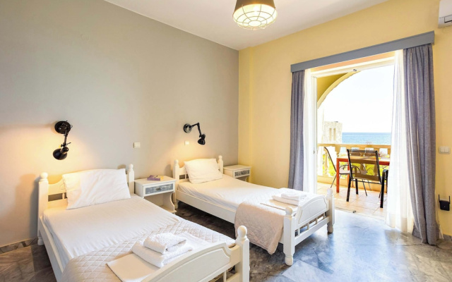 Beachfront Nest Memi Koroni-seaheaven House A3