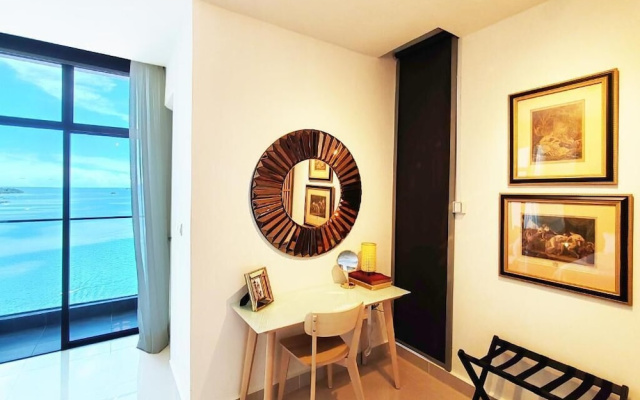 Seaview Bliss Studio - Tropical Elegance