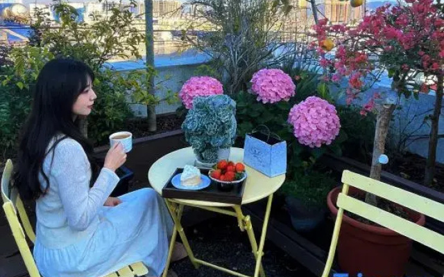 Shangjin · Private  Rooftop Garden Star River Lake View Tea · Coffee Travel Vacation Stay
