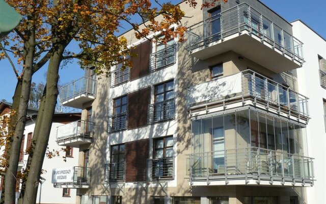 Апартаменты Apartamenty Sopot - Jovi Apartments Сопот вид на фасад