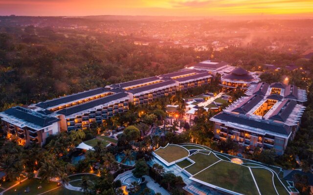 Отель Sofitel Bali Nusa Dua Beach Resort вид на фасад