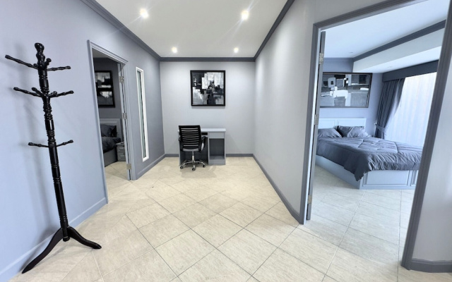 Spacious 2-bedroom Pool-view Condo - Executive Residence 2, Pratumnak