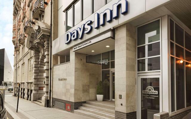 Отель Days Inn Liverpool вид на фасад