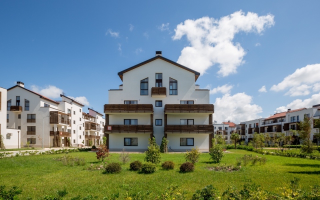 Apart-hotel Imeretinskiy - Park Land complex вид на фасад