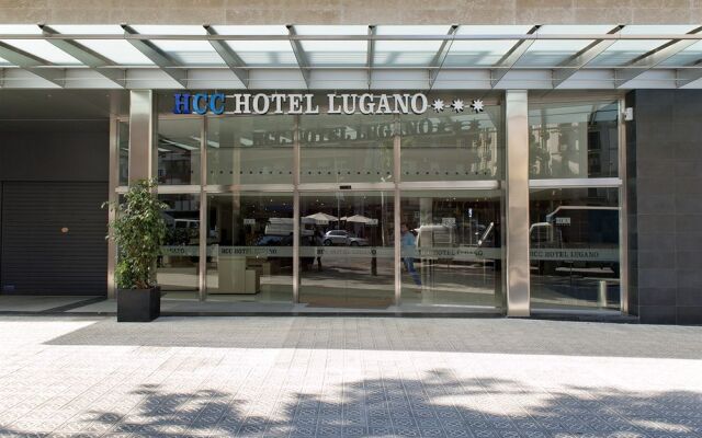 Отель HCC Lugano Испания, Барселона - 1 отзыв об отеле, цены и фото номеров - забронировать отель HCC Lugano онлайн вид на фасад