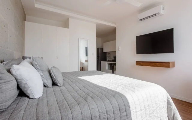 Great Located Modern Studio-sea View Rooftop Pool