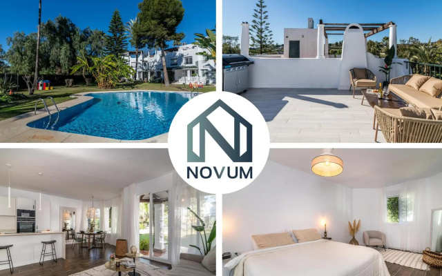 TOP RENOVATED 3-BDRM TOWNHOUSES with POOL, BBQ & ROOFTOP TERRACES