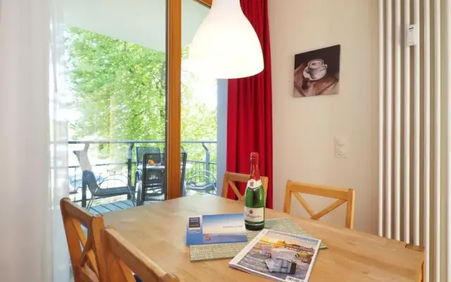 Kaiservillen Heringsdorf - Appartement mit 1 Schlafzimmer und Balkon D124