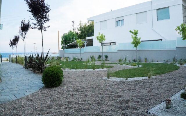 Апартаменты Costa Domus Blue Luxury Apartments вид на фасад