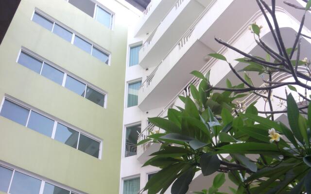 Отель Jada Beach Residence вид на фасад