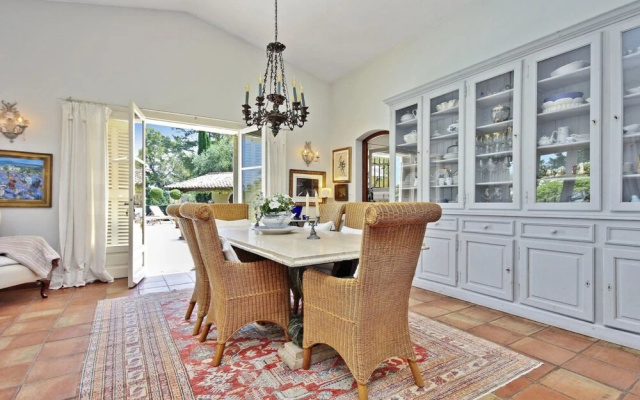 Provencal in a Height Overlooking Greenery