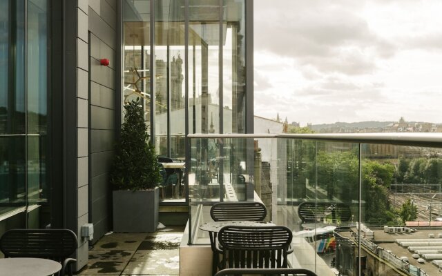 Market Street hotel Эдинбург вид на фасад