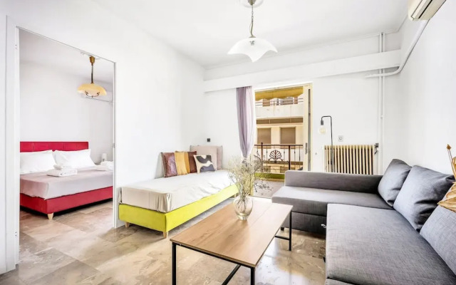Sunny 3bd Cozy Flat Spectacular Acropolis View
