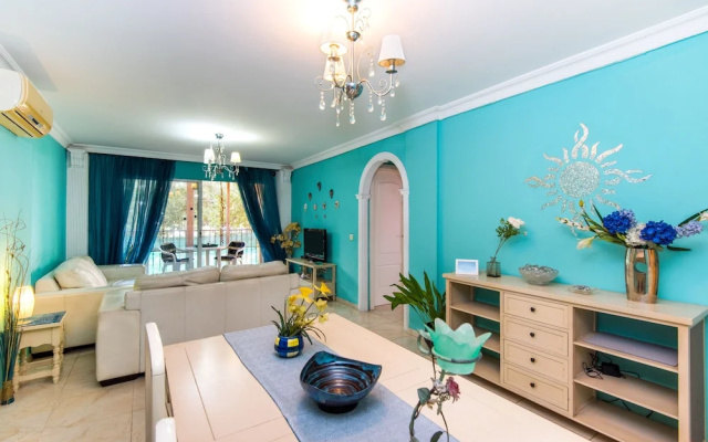 RentAndHomes Los Boliches Blue&Green Apt