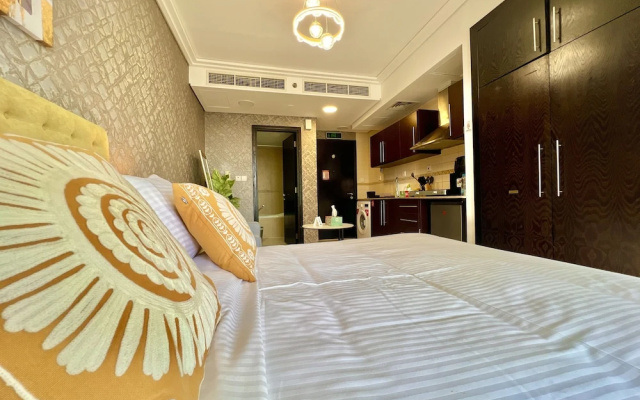 Cozy studio at Goldcrest Views 2 JLT