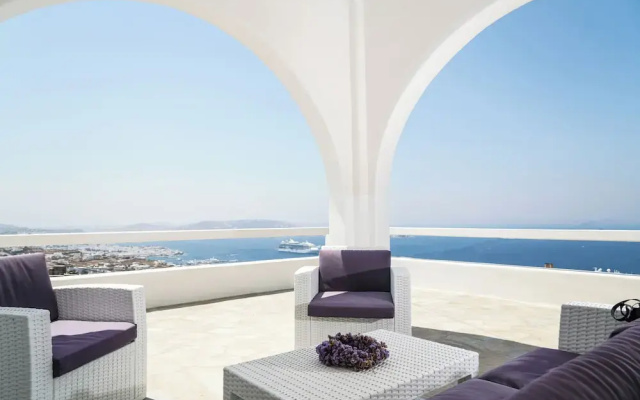 Aether Mykonos 5BR Port View Villa