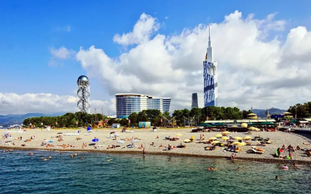 Апартаменты Orbi City с 2 спальнями и великолепным видом на море