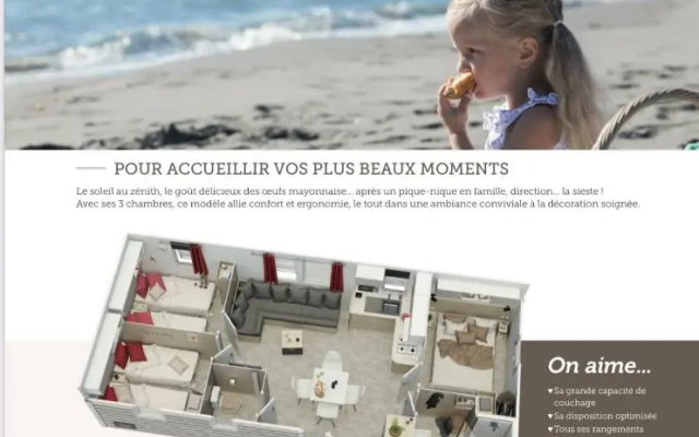 BUNGALOW LUXE 6 personnes